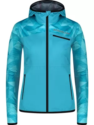 Ženska softshell jakna NORDBLANC UPLAND NBSSL8322 MODRA