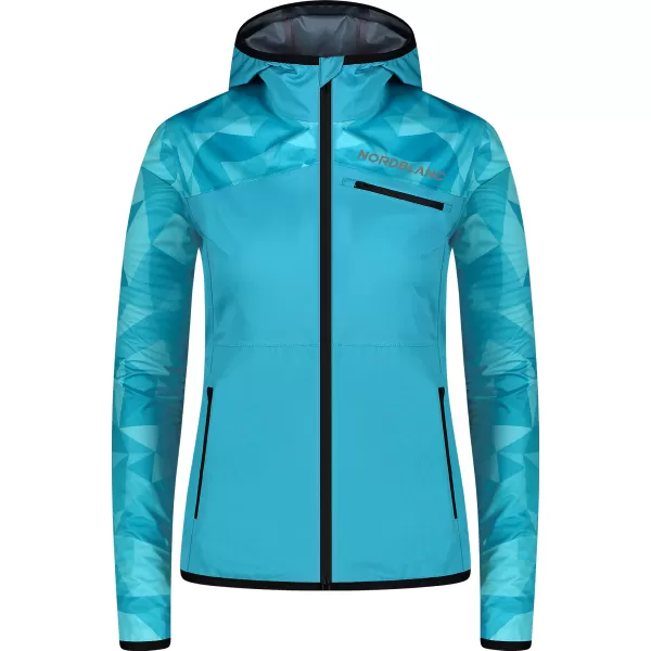  Ženska softshell jakna NORDBLANC UPLAND NBSSL8322 MODRA 