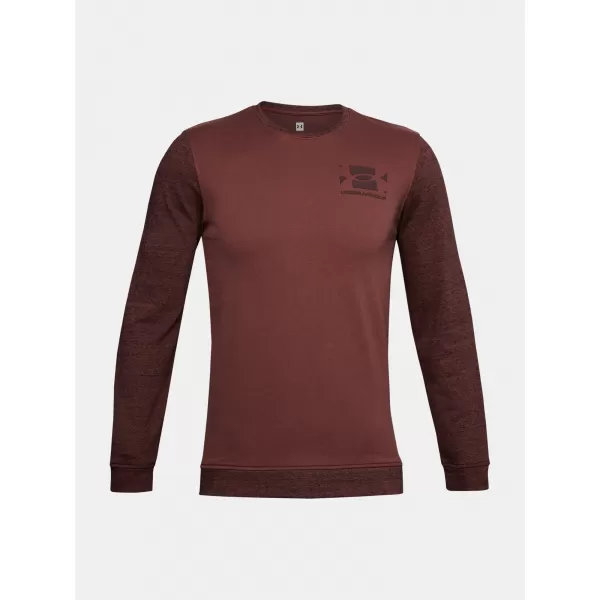  Moški pulover UNDER ARMOUR SPORTSTYLE TERRY KO CREW 1357103-688 RDEČA 