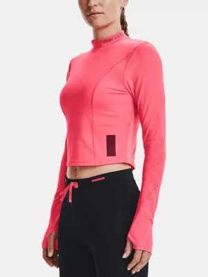 Ženska majica s kratkimi rokavi UNDER ARMOUR UA RUN ANYWHERE LASER LS 1365641-819 ROZA