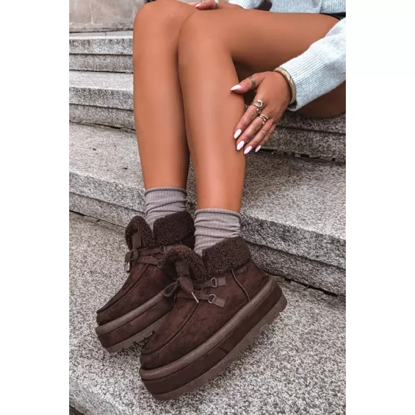  Ženski čevlji BIG STAR SHOES UU274214 RJAVE/BEŽ SENCE 