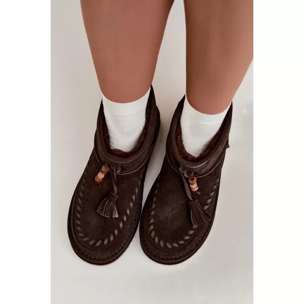  Ženski čevlji BIG STAR SHOES UU274678 RJAVA/BEŽ 