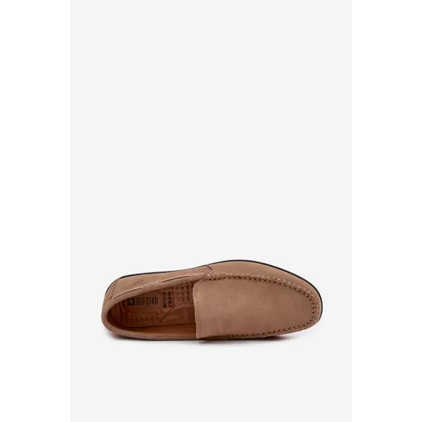  Moški mokasini BIG STAR SHOES TT174201 BEŽ 