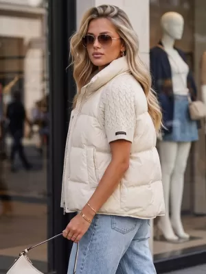Ženska jakna DSTREET TY5923 EKRU