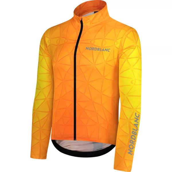  Moški kolesarski dres NORDBLANC RIDEPRO NBSMF8102 JANTAR 