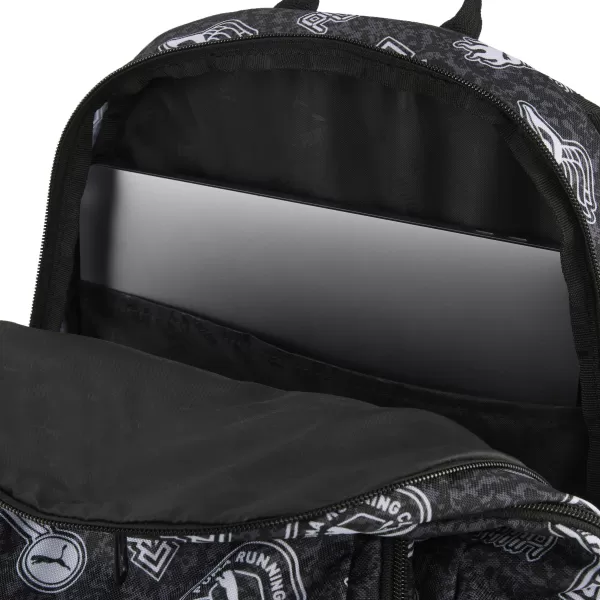  Nahrbtnik PUMA ACADEMY AOP BACKPACK 09115025 PUMA BLACK/RUNNING ICONS AOP 