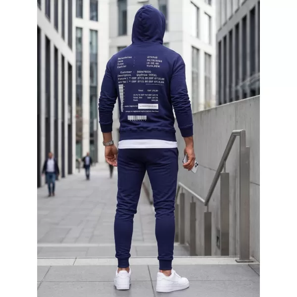  Moški komplet DSTREET AX0687 TEMNO MODRA 
