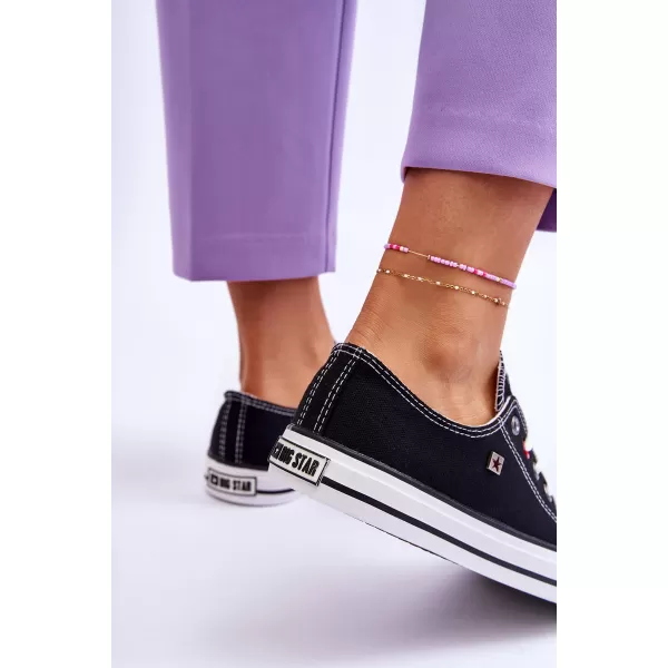  Ženske superge BIG STAR SHOES T274023 ČRNA 