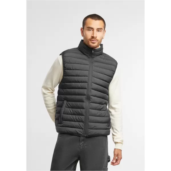  Moški prešit telovnik URBAN CLASSICS TB8700-00007 ČRNA 