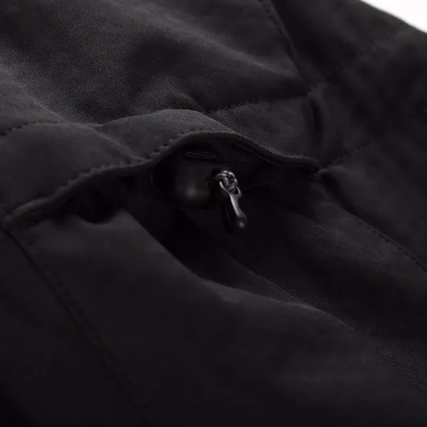  Ženska softshell jakna ALPINE PRO GEDERA ČRNA 