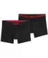 Moške boksarice PUMA MEN EVERYDAY PLACED LOGO BOXER 2P 93847618 RDEČA KOMBINACIJA
