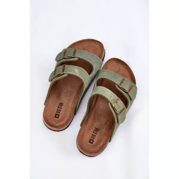  Ženski copati BIG STAR SHOES RR274A393 ZELENA 