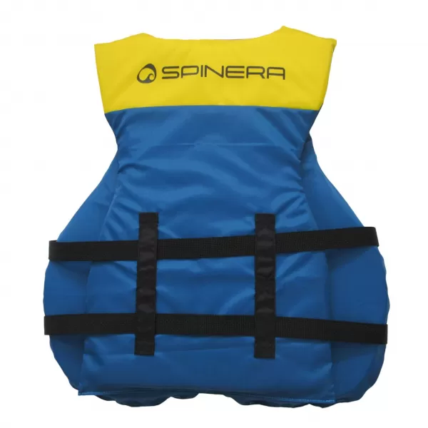  Plavalni brezrokavnik SPINERA Universal Nylon 2 MODRA/RUMENA 