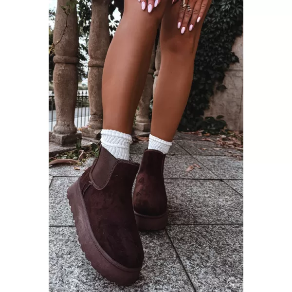  Ženski čevlji BIG STAR SHOES UU274174 RJAVE/BEŽ SENCE 