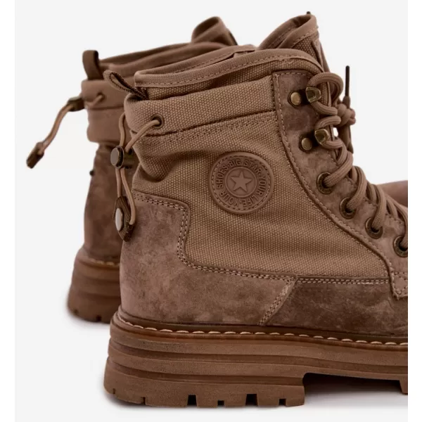  Moški gležnarji BIG STAR SHOES UU174253 BEŽ 