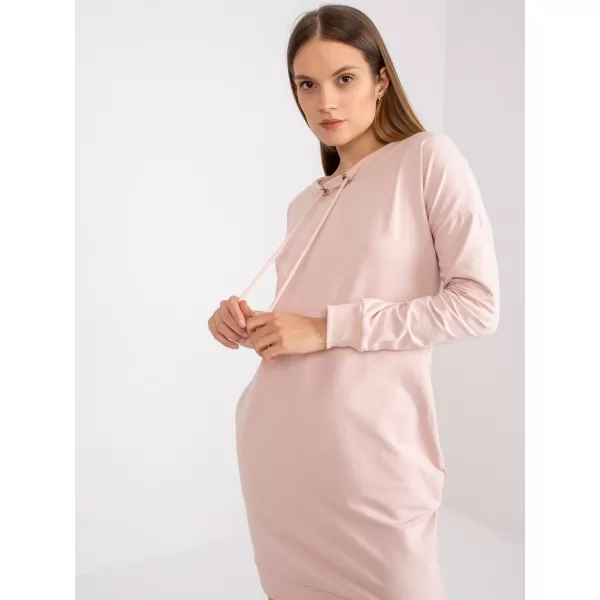  Obleka BASIC FEEL GOOD AP-SK-A-006.73 SVETLO ROZA 