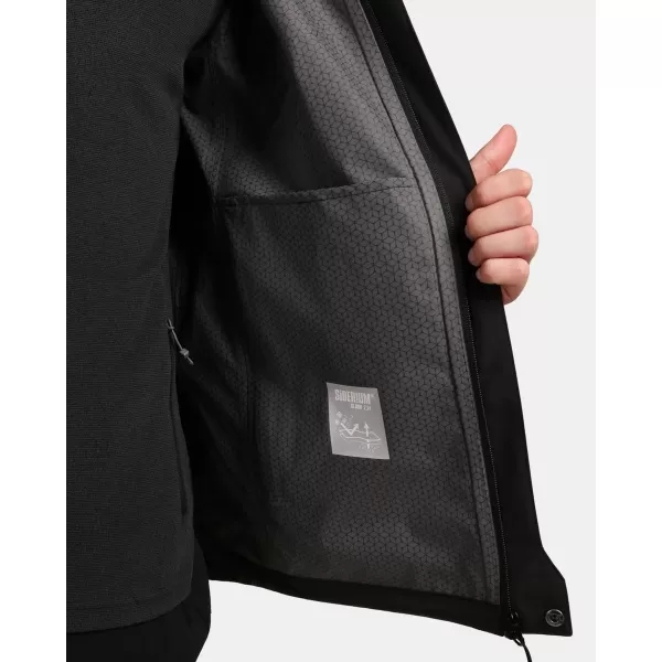  Moška hardshell jakna KILPI MONTANA-M 1M0102KI ČRNA 