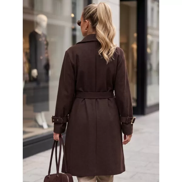  Ženski plašč DSTREET NY0794 RJAVA 