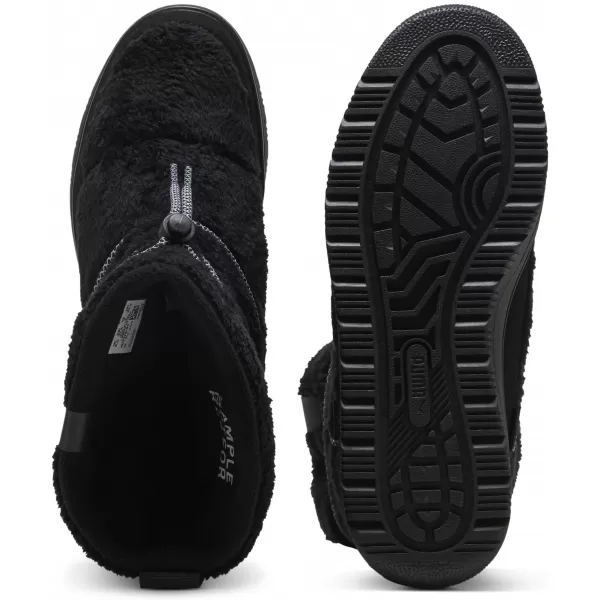  Ženski čevlji PUMA SNOWBAE SUEDE WNS 40217501 PUMA BLACK/FLAT TEMNO SIVA 