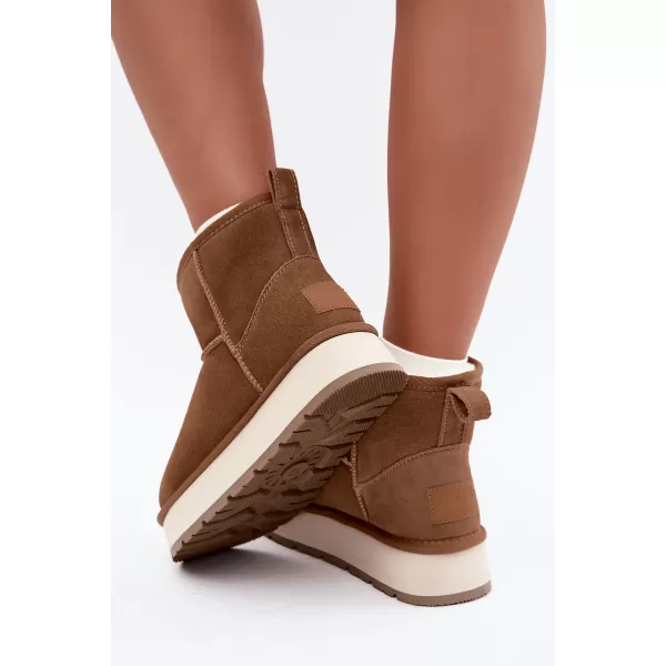  Ženski čevlji BIG STAR SHOES UU274692 RJAVA/BEŽ 
