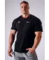 Moške majice s kratkimi rokavi NEBBIA OLYMPIA MUSCLE COVER 942 ČRNA