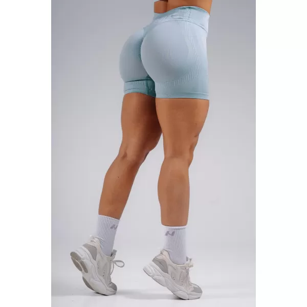  Ekstra kratke hlače na push-up NEBBIA PRIMAL 857 SVETLO MODRA 