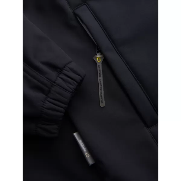  Moška softshell jakna OMBRE C581 ČRNA 