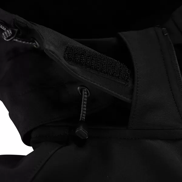  Ženska softshell jakna ALPINE PRO GEDERA ČRNA 