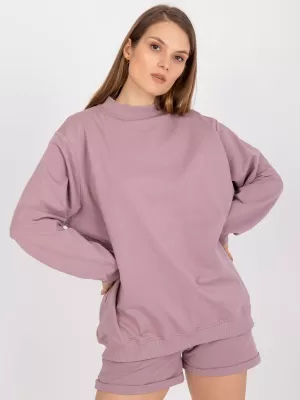 Ženski pulover BASIC FEEL GOOD AP-BL-A-R001 TEMNO ROZA