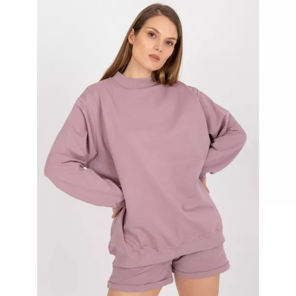  Ženski pulover BASIC FEEL GOOD AP-BL-A-R001 TEMNO ROZA 
