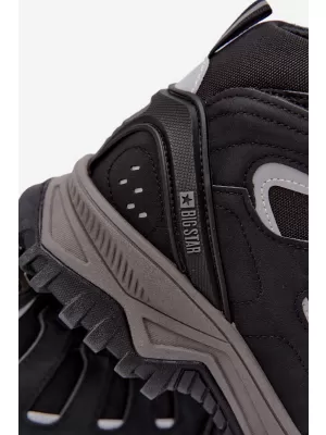 Moški čevlji BIG STAR SHOES UU174317 ČRNA