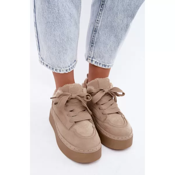  Ženski snežaki BIG STAR SHOES UU274187 BEŽ 