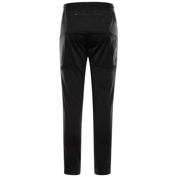  Moške softshell hlače ALPINE PRO ABAR 2 ČRNA 