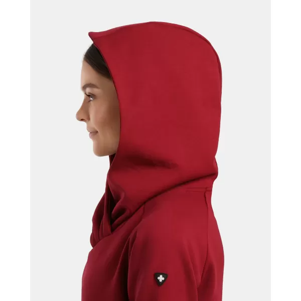  Ženski pulover KILPI HEYDEN-W 1L0209KI TEMNO RDEČA 