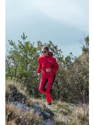 Ženske nepremočljive hlače za več športov NORDBLANC ELISA NBSPL8326 ROZA
