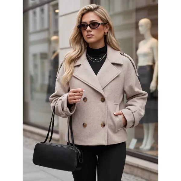  Ženski plašč DSTREET TY6030 BEŽ 