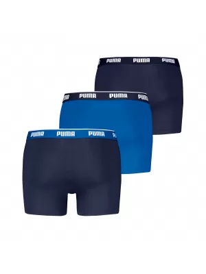 Moške boksarice PUMA MEN BOXERS 3P 94713006 MODRA KOMBINACIJA