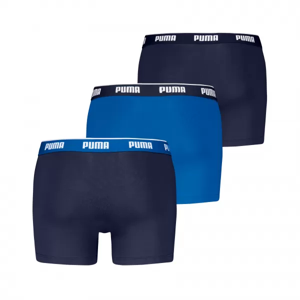  Moške boksarice PUMA MEN BOXERS 3P 94713006 MODRA KOMBINACIJA 
