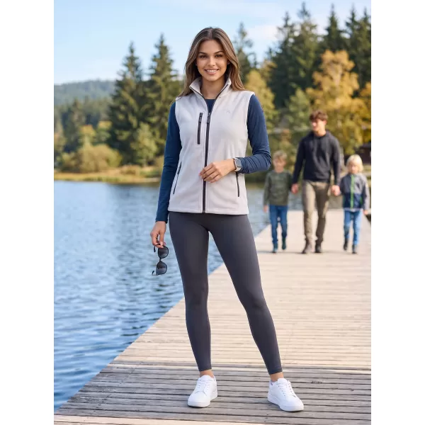  Ženski brezrokavnik iz flisa ALTISPORT ALW002525 SVETLO SIVA 