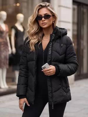 Ženska jakna DSTREET TY5751 ČRNA