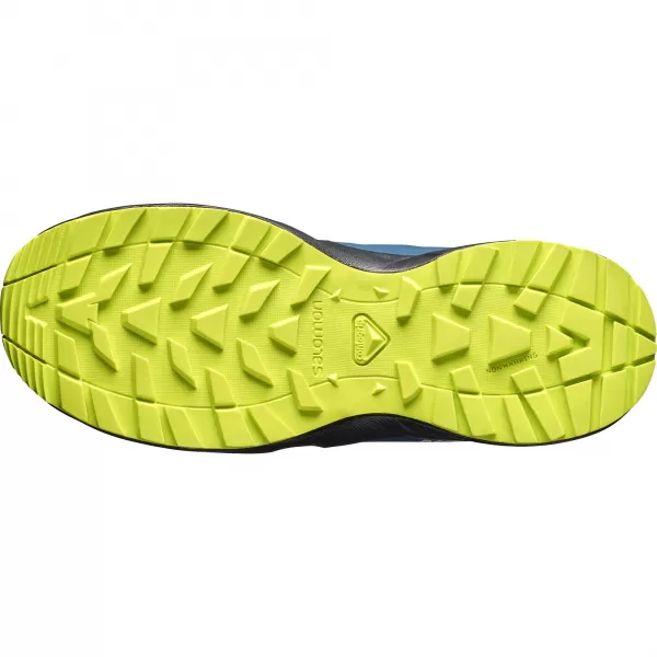  Otroški čevlji SALOMON OUTSCAPE WATERPROOF L49212500 MYKONOS MODRA/ČRNA/KISLA LIMETA 