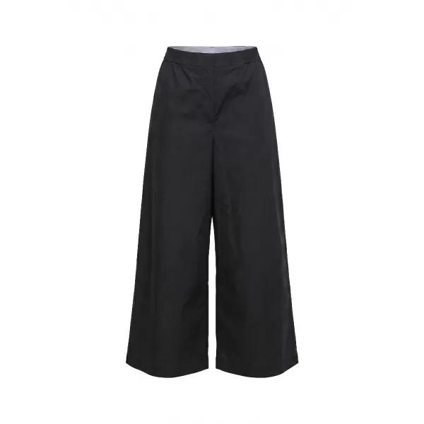  Ženske hlače URBAN CLASSICS TB8279-00007 ČRNA 