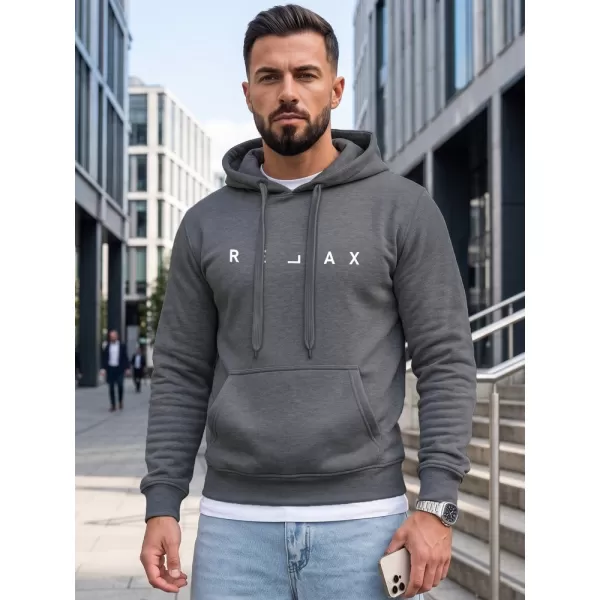  Moški pulover DSTREET NX0001BX-05-09 TEMNO SIVA 
