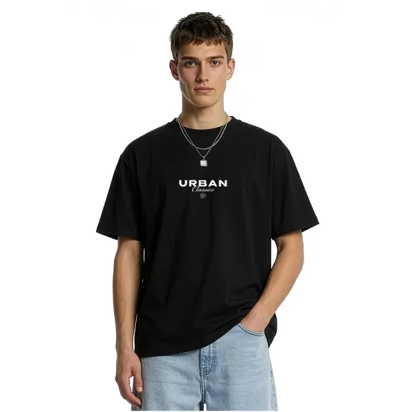  Moška majica s kratkimi rokavi URBAN CLASSICS TB8665 ČRNA 