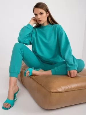 Ženski pulover BASIC FEEL GOOD AP-BL-A-R001 TURKIZNA