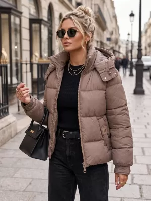Ženska jakna DSTREET TY5748 BEŽ