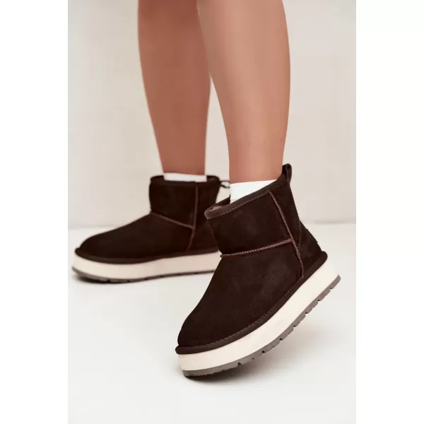  Ženski čevlji BIG STAR SHOES UU274693 RJAVA/BEŽ 