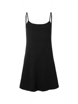 Dekliška obleka URBAN CLASSICS UCK6877-00007 ČRNA