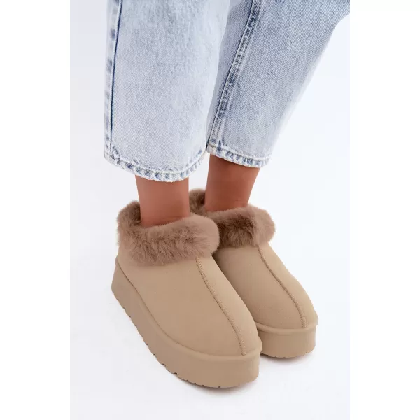  Ženski snežaki BIG STAR SHOES UU274204 BEŽ 