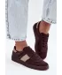 Ženske superge BIG STAR SHOES UU274438 RJAVE/BEŽ SENCE